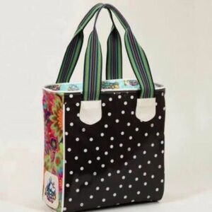 👜 Consuela poka dot bag- large